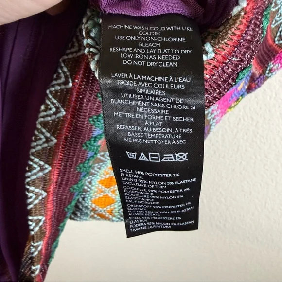 Urban Outfitters Knit Mini Dress Boho Tribal Pattern Coachella Coastal festival - Picture 6 of 9